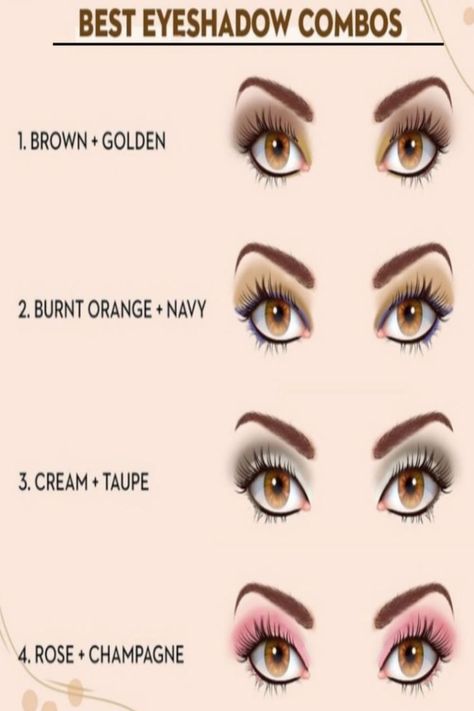 Eyeshadow Combos, Oval Face Makeup, Makeup Tutorial Eyeshadow, Face Makeup Tips, Face Makeup Tutorial, Best Eyeshadow, Making Faces, Makeup Tips For Beginners, Oval Faces