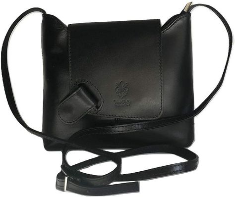 LaGaksta Isabella Italian Leather Crossbody Bag Black: Handbags: Amazon.com Purses For Women, Crossbody Bag Black, Unique Purses, Black Leather Crossbody Bag, Wardrobe Ideas, Leather Keychain, Dooney & Bourke, Black Cross Body Bag, Beautiful Bags