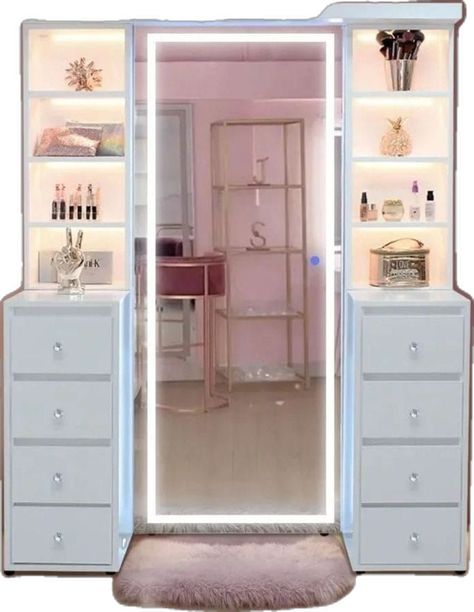 Dressing Table In Corner Of Room, Less Space Dressing Table Ideas, Vanity Dressing Table Ideas, Bedroom Dressing Area Ideas, Makeup Dressing Table Ideas, Aesthetic Dressing Table Ideas, Dressing Table Ideas Aesthetic, Dressing Table Design Modern Dressing Table Designs, Dressing Mirror Ideas Modern