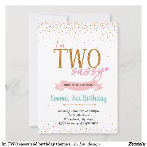 Im Two Sassy Birthday, Two Beautiful Birthday Theme, Two Sassy Birthday Party Girl, Winter 2nd Birthday Party For Girl, Two Sassy Birthday Party, Second Birthday Girl Theme Winter, Girl Second Birthday Themes, 2nd Birthday Party For Girl Theme, Two Birthday Theme Girl