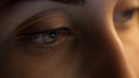 Close up of woman eye looking at computer screen Stock Footage,#eye#woman#Close#computer Close Up Cinematic, Life Flashes Before Your Eyes, Eye Shots In Movies, Movie Close Up Shots, Close Up Shots Cinematography, Eyes Close Up Aesthetic, Eyes Close Up Photography, Cinematic Close Up, Close Up Cinematography