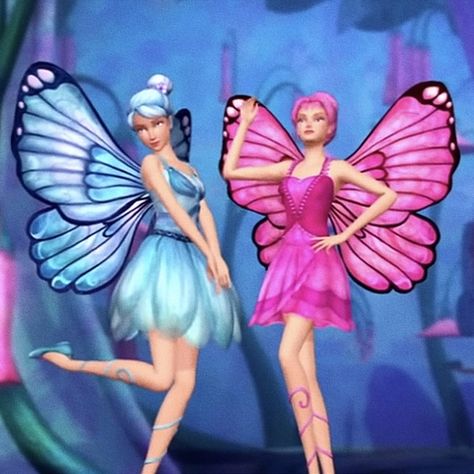 Fairy Friends, Butterfly Fairy, Made By Me, Pink, Blue