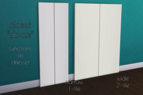 Sims 4 Cc Built In Closet, Sims 4 Closet Door Cc, Sims 4 Closet Cc, Sims 4 Home Cc, Sims 4 Piercing, Sims 4 Designer, Narrow Wardrobe, Sims 4 Build Buy Cc, Around The Sims 4