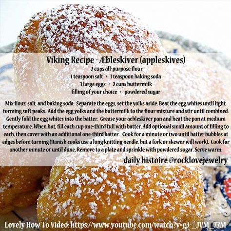 Viking Dessert Recipes, Nerdy Food Recipes, Viking Recipe, Scandinavian Smorgasbord, Viking Recipes, Viking Food, Nordic Recipe, Medieval Recipes, Kitchen Witch Recipes