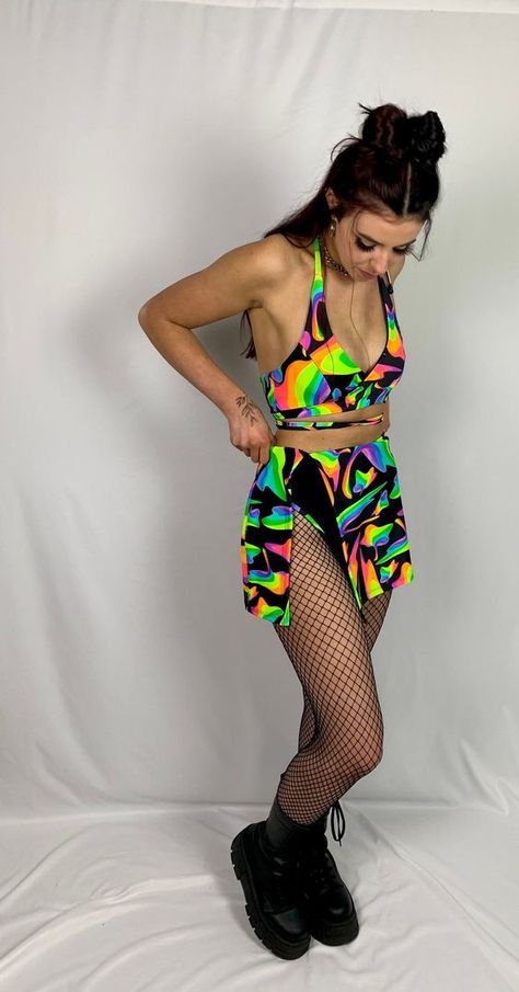 Plus Size Edm Outfits, Rave Moodboard, Diy Rave Outfits, Outfit Template, Festival Fashion Outfit, Pool Party Dresses, Festival Outfit Inspiration, Rave Fits, Rave Girls