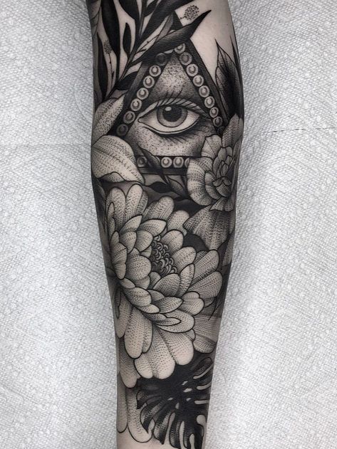 Eye In Pyramid Tattoo, Third Eye Knee Tattoo, Eye Of Providence Tattoo Design, Evil Eye Tattoo Black And White, Minds Eye Tattoo, Evil Eye Tattoo Men, Eye Of God Tattoo, Spiritual Eye Tattoo, Eye Tattoo Ideas Women