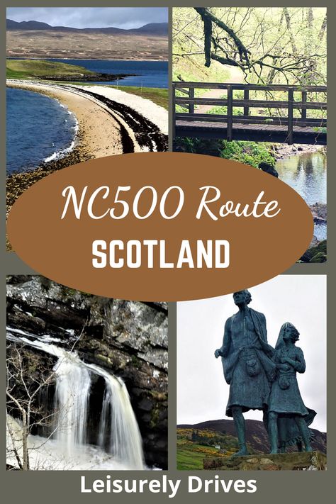 Waterfalls, scenic landscape, castles, history, lakes - explore the amazing sights on the NC500 east coast driving route in Scotland. #dunrobincastle #fortrosecathedral #rogiefalls #fairyglenfalls #helmsdale #johnogroats. best Itinerary for the nc500 route | what can you see and do on nc500 route in northern scottish highlands. Visit England, Scotland Travel Guide, 7 Continents, United Kingdom Travel, Visit Scotland, International Flights, Beautiful Travel Destinations, Travel Outdoors, Europe Travel Guide