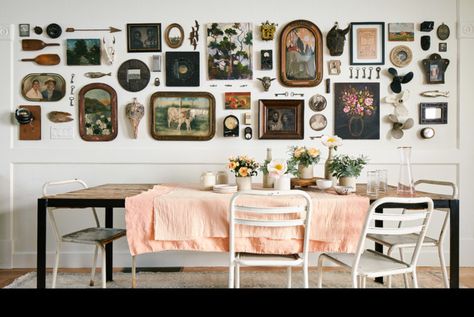 Vintage Gallery Wall, Vintage Gallery, Gallery Wall Inspiration, Beautiful Interior Design, Boho Dekor, Dining Room Walls, Wall Gallery, Inspiration Wall, Boutique Design