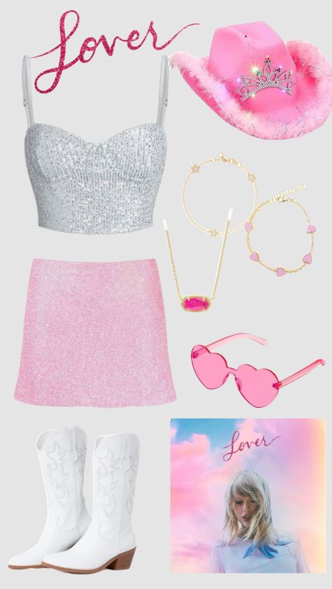 Lover eras tour outfit Taylor Swift Halloween Costume, Lover Outfit, Taylor Swift Costume, Lover Taylor Swift, Taylor Swift Birthday Party Ideas, Lover Taylor, Taylor Outfits, Taylor Swift Party, Taylor Swift Birthday