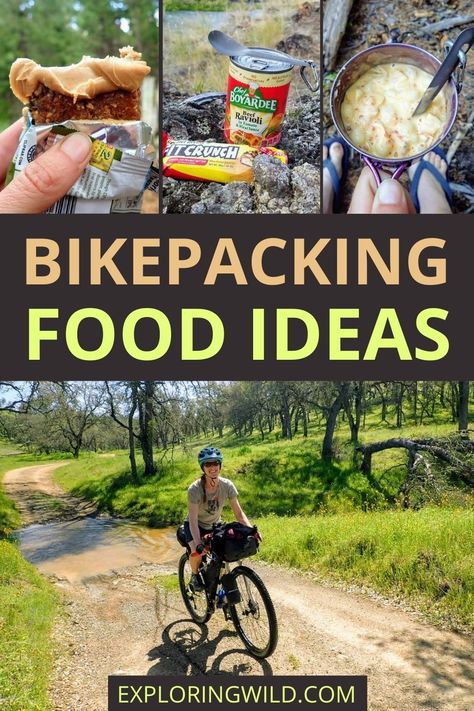 Bike Touring Packing, Freeze Dried Meals, Cycling Food, Food Planning, Bike Food, Bikepacking Gear, Bicycle Camping, Remote Places, Camping Snacks