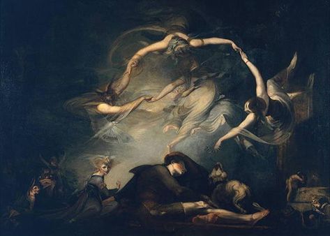 Henry Fuseli Artworks & Famous Paintings | TheArtStory Henry Fuseli, Romanticism Artists, Istoria Artei, Rennaissance Art, Dark Romantic, William Blake, Takashi Murakami, Witch Art, The Shepherd