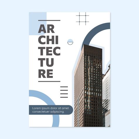 Free vector minimalist architecture proj... | Free Vector #Freepik #freevector #flat-poster #architecture-poster #profession #contractor Architecture Poster Template, Architecture Posters Design, Building Poster Design Graphics, Architecture Project Poster, Architecture Poster Design Graphics, Building Poster Design, Architect Poster, Posters Architecture, Arch Board