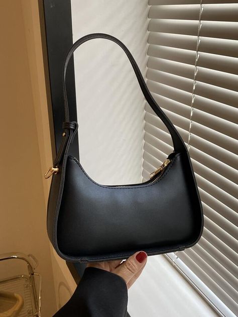 Woman Bag, Baguette Bag, Bird In Bag, Black Handbags, Pure Color, Small Bag, New Style, Shoulder Bag Women, Bags Women