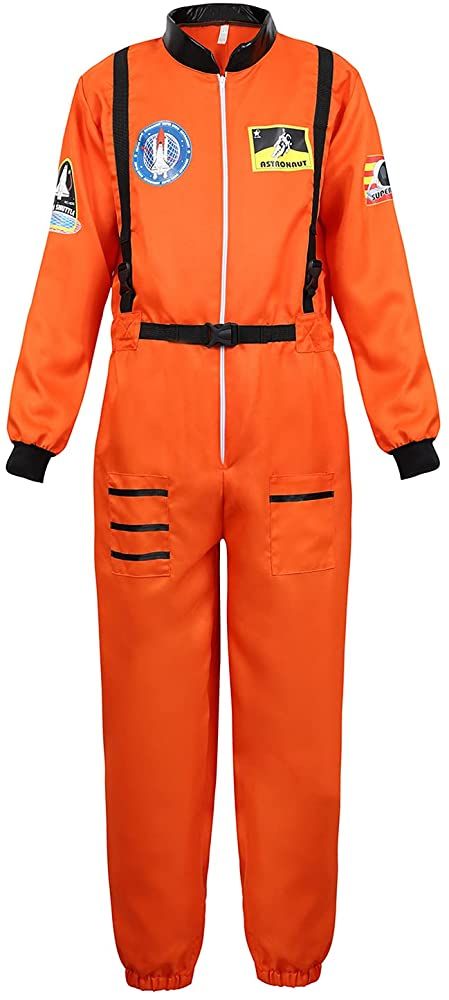 Amazon.com: Mens Astronaut Costume Adult Astronaut Suit Outfit Men Costumes Halloween Orange S : Clothing, Shoes & Jewelry Spaceman Costume, Space Suit Costume, Astronaut Halloween Costume, Astronaut Suit, Astronaut Costume, Halloween Costume Suit, Zipper Jumpsuit, Flight Suit, Up Costumes