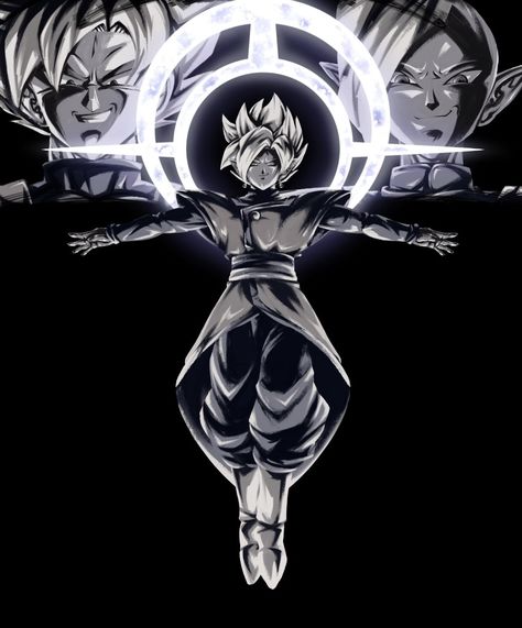 Tuff Pfp, Fusion Zamasu, Fused Zamasu, Goku Black Zamasu, Dbz Drawings, Dragon Ball Z Iphone Wallpaper, Interesting Drawings, Black Goku, Dragon Ball Super Wallpapers