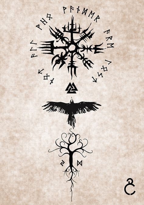 Vegvisir Tattoo Design For Men, Nordic Compass Tattoo Design, Viking Compass Tattoo Men, Viking Compass Tattoo Design, Viking Arm Tattoo, Nordic Tattoo Women, Norse Tattoo Ideas, Norse Compass Tattoo, Vikings Tattoo Design