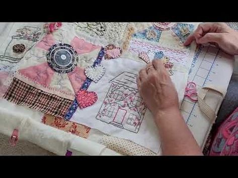 Slow Stitch Update Again - YouTube Slow Stitching Tutorial, Stitch Meditation, Textile Book, Recycled Cds, Sensory Book, Yarn Thread, Slow Stitching, Soft Summer, Come And See