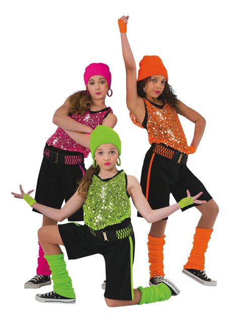 15367 Urban Beat: Show Kids Contemporary Dance Outfits, Zumba Outfit, Dance Costumes Hip Hop, Western Dance, Aaliyah Style, Dance Photography Poses, Tummy Workout, Retro Sports, Dance Club