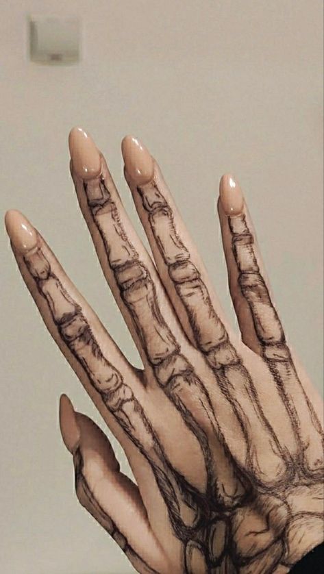 Drawing Skeleton Hand, Skeleton Drawn On Hand, Tattoos Skeleton, Skeleton Hand Drawing, Skeleton Hand Tattoos, Swag Tattoo, Skeleton Hand Tattoo, Skeleton Drawings, Sharpie Tattoos