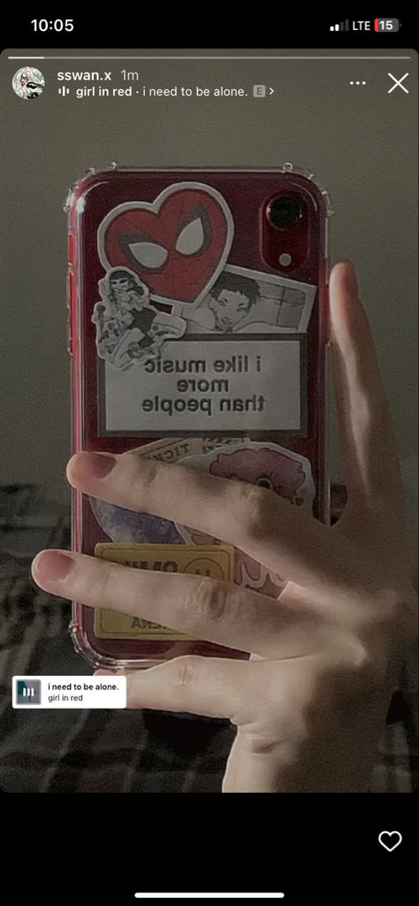 #iphone #xr #caseiphone #aestheticcases #case Clear Phone Case Design, Red Aesthetics, Red Iphone Case, Red Cases, Iphone Obsession, Collage Phone Case, Anime Decor, Pretty Phone Cases, Cell Phone Covers