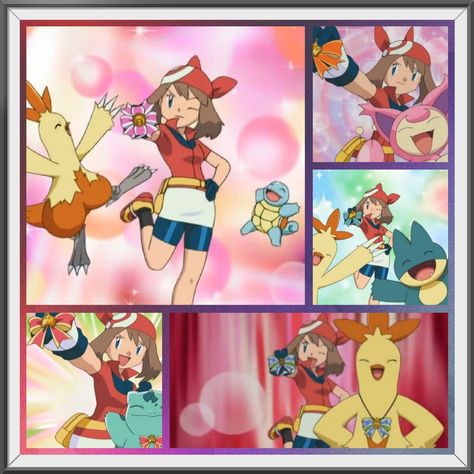 Pokemon May Contest Outfit, Pokemon Contest, Trainer Outfits, Kanto Pokemon, Pokemon Trainer Outfits, Pokemon May, Pokemon Food, Pokemon Design, Pokemon Badges