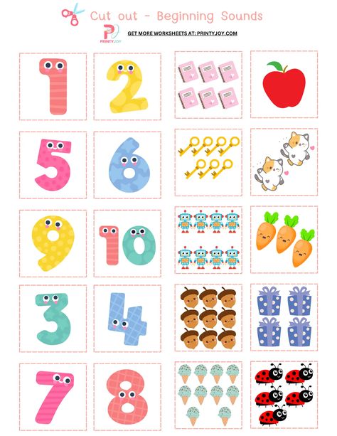 Counting Activity For Preschoolers Free Printable Counting Activities Preschool Worksheets, Number Printables Free Preschool, Number Counting Activities Preschool, Number 2 Activity, Preschool Math Printables, Counting Activities For Preschoolers, Kids Learning Numbers, Math Counting Activities, Number Activities Preschool