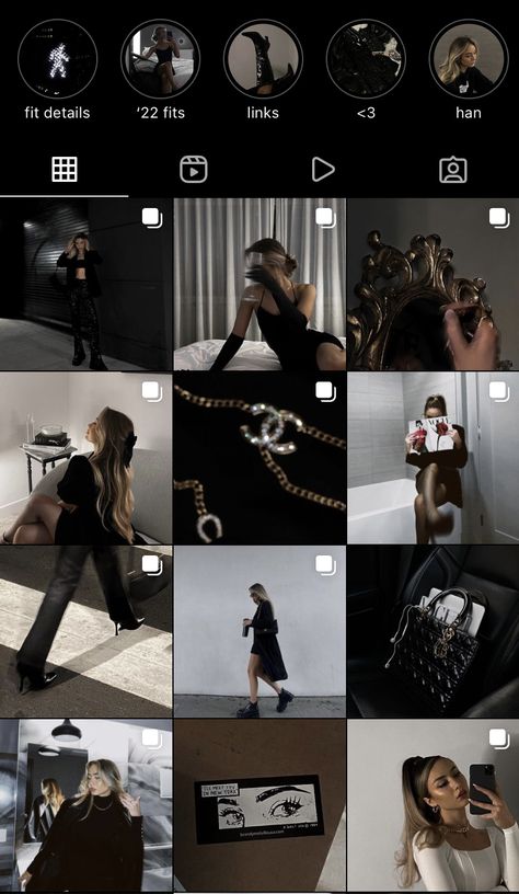 Instagram Highlight Astethics Ideas, Emerald Instagram Feed, Elegant Aesthetic Instagram Feed, Instagram Feed Ideas Dark Theme, Dark Feminine Aesthetic Instagram Feed, Dark Pics For Instagram, Moody Aesthetic Instagram Feed, How To Aesthetic Instagram, Dark Theme Instagram Feed