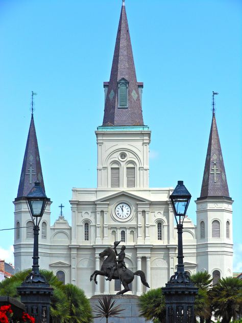 New Orleans, LA Jackson Square New Orleans Jackson Square, Jackson Square New Orleans, Completed Bucket List, Country Vibes, Jackson Square, Artwork Ideas, All Things New, Low Country, Louisiana