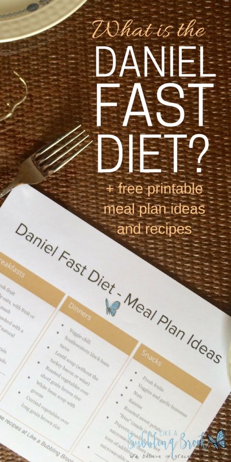 What is the Daniel Fast Diet? You can read more about this amazing fast here… #weightlosstips Daniel Fast Diet, The Daniel Fast, Daniel Diet, Meal Plan Printable, The Daniel Plan, Fast Food Diet, Meal Plan Ideas, Diet Fast, Daniel Fast Recipes