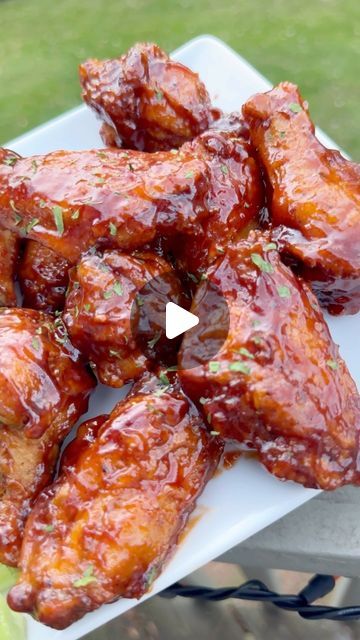 💜 Tara “T” Ippolito on Instagram: "Comment “link” & I’ll DM you the full recipe for these Crispy Fried Honey BBQ Wings. You can also copy the link below or Google “Al Dente Diva Fried  Honey BBQ Wings” & the full recipe will pop right up. 
 .
https://aldentediva.com/2024/10/11/fried-honey-bbq-wings/
.
#bbqwings #friedwings #barfood #easyappetizers #snackideas" Honey Bbq Wings, Bbq Wings, Honey Bbq, Appetizers Easy, Finger Food, Bars Recipes, Finger Foods, Appetizer, Diva