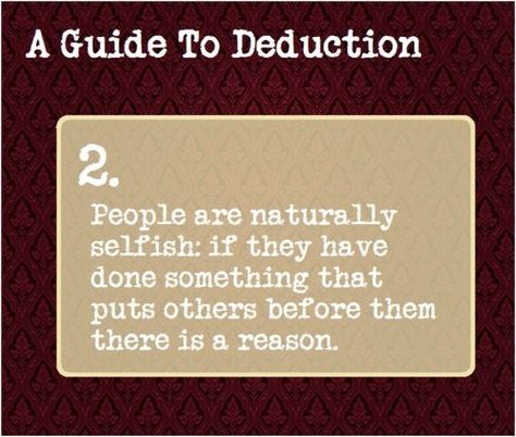 A guide to deduction. 2 A Guide To Deduction, The Science Of Deduction, How To Read People, Forensic Science, Forensic, Sherlock Bbc, Intp, Psychology Facts, The More You Know