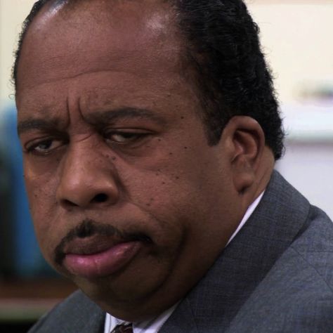 the office | stanley hudson | aesthetic icons Stanley Hudson Quotes, Stanley Office, Stanley The Office, The Office Aesthetic, The Office Memes, Office Characters, Stanley Hudson, Humorous Pictures, Office Stickers