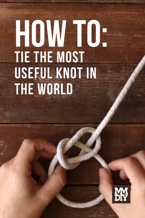 Navy Knots Tutorial, Useful Knots For Everyday, Knot That Wont Come Undone, How To Tie An Infinity Knot, How To Tie A Rope Knot, Easy Knots To Tie, How To Tie A Strong Knot, How To Tie A Clothesline Knot, Cool Knots How To Tie