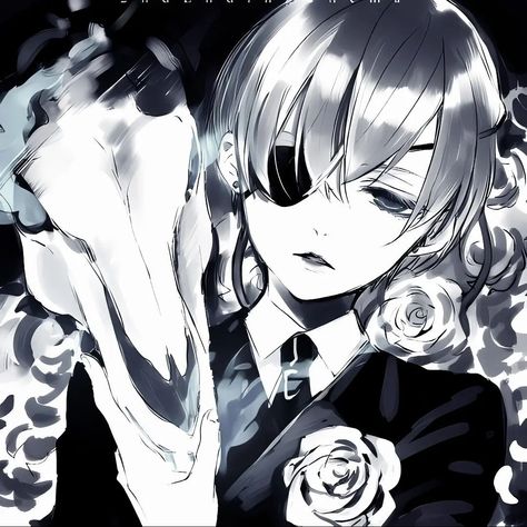 Ciel Manga Icon, Ciel Pfp, Ciel Phantomhive Aesthetic, Ciel Phantomhive Manga, Black Butler Pfp, Black Butler Aesthetic, Joker Black Butler, Black Butler Icons, Ciel Icon