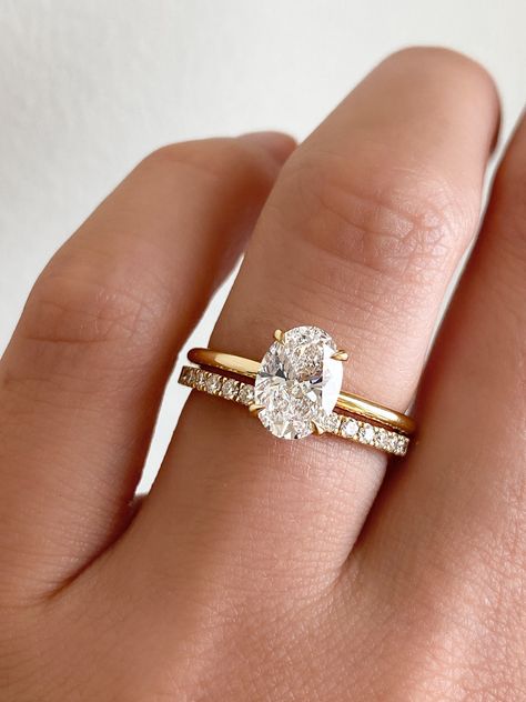 BESPOKE: Ceremonial Solitaire - Louise Jean Jewellery Ring Wedding Set, Most Popular Engagement Rings, Dream Wedding Ring, Popular Engagement Rings, Cute Engagement Rings, Moissanite Bridal Sets, Future Engagement Rings, Wedding Party Ideas, Oval Engagement