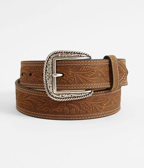 Ariat Belts, Country Belts, Custom Leather Belts, Cowboy Aesthetic, Chris Stapleton, Gold Belts, Leather Belts Men, Men's Belt, Western Belts