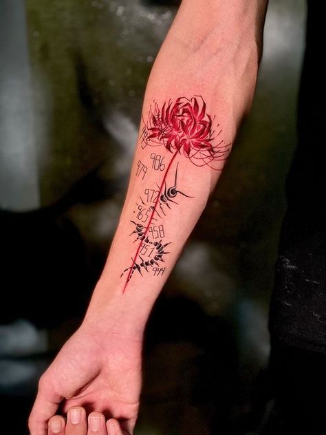 Aesthetic Tattoo Ideas, Tato Flash, Tato Jari, Tato Lengan, Lily Tattoo, Small Hand Tattoos, Tattoo Style Drawings, Small Tattoos For Guys, Hand Tattoos For Guys