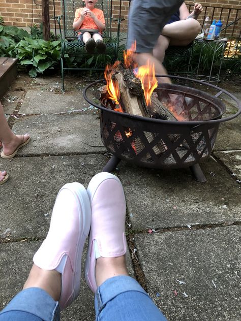 Love my pink slip on vans #shoes #vans Pink Slip On Vans, Slip On, Outdoor Decor, Pink