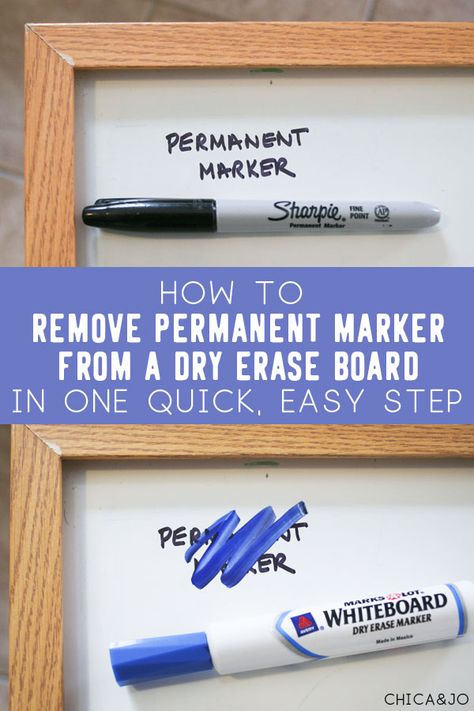 Dry Erase Board Drawings, How To Remove Sharpie, Remove Permanent Marker, Office Things, Office Hacks, Sharpie Permanent Markers, Marker Stain, Crayola Markers, Marker Board