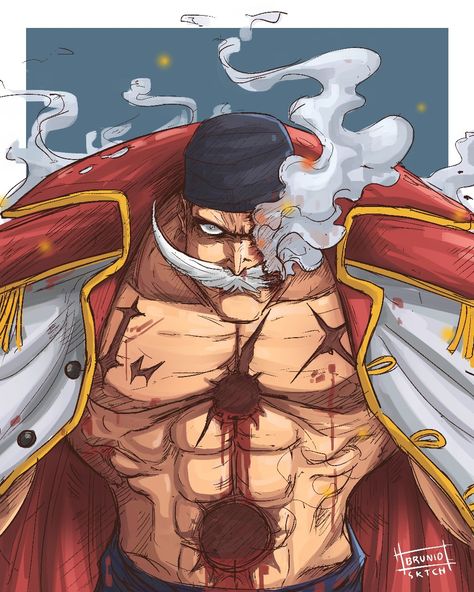 Whitebeard One Piece Drawing, Injury Reference, Barba Blanca One Piece, Cp9 One Piece, Bonney One Piece, 4k Wallpaper Android, Doflamingo Wallpaper, Edward Newgate, Trening Sztuk Walki