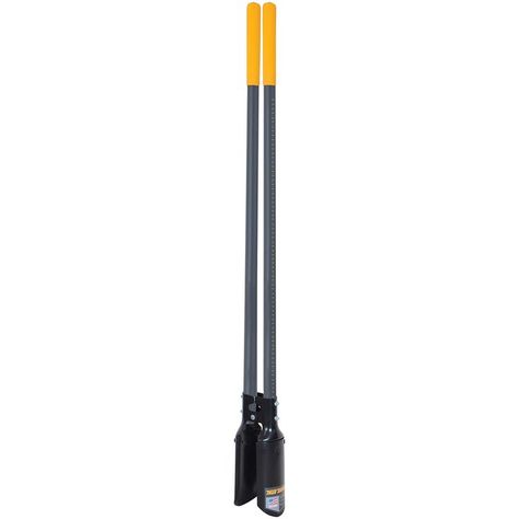 True Temper 2704200 48 in. Fiberglass Handle Post Hole Digger with Ruler and Cushion Grips Post Hole Diggers, Post Hole Digger, Well Drilling, Ruler, Free Delivery