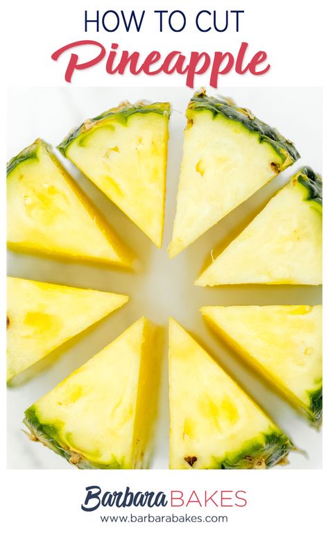 Vegetarian Tips, Cut A Pineapple, Wedding Foods, Pineapple Skewer, Pressure Cooking Today, Kalua Pork, Cut Pineapple, Chopped Pineapple, Ripe Pineapple