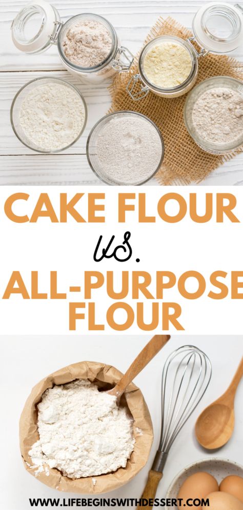 Baking, Different Types Of Flour, Types Of Flour, All Purpose Flour, Cake Flour, Purpose Flour, How Can, Different Types, Flour