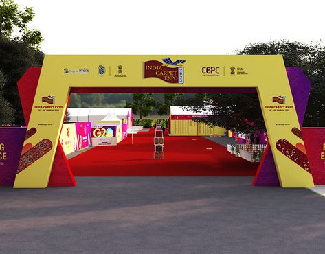 Event Arch Design, Event Gate Design Entrance, Gate Event Design, Event Gate Design, Event Marketing Design, Event Arch, Event Stage Design, Event Entrance Arch Design, Event Entrance Arch