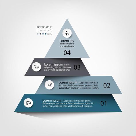 Pyramid shape 4 step infographic Step Infographic, Ppt Free, Creative Post, Chart Infographic, Pyramid Shape, Search Video, Design Posters, Chart Design, Logo Banners