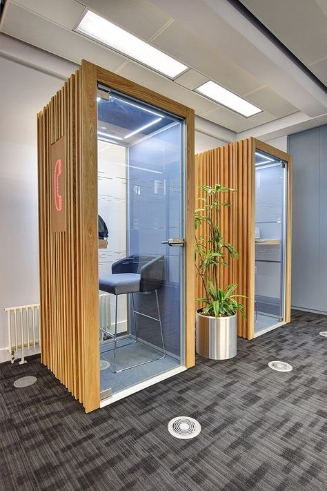 Meeting Pods, Office Booth, Coworking Space Design, Phone Booth Office, Commercial Farming, Industrial Office Design, Coworking Office, Office Pods, Office Space Design