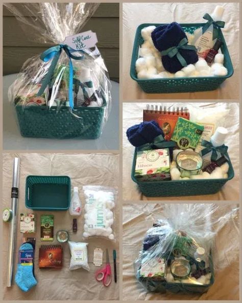 Self Care Kit Gift, Self Care Gift Basket, Self Care Kit, Care Basket, Personalized Gift Baskets, Fairy Garden Kit, Gift Baskets For Women, Diy Gift Baskets, Diy Mothers Day Gifts