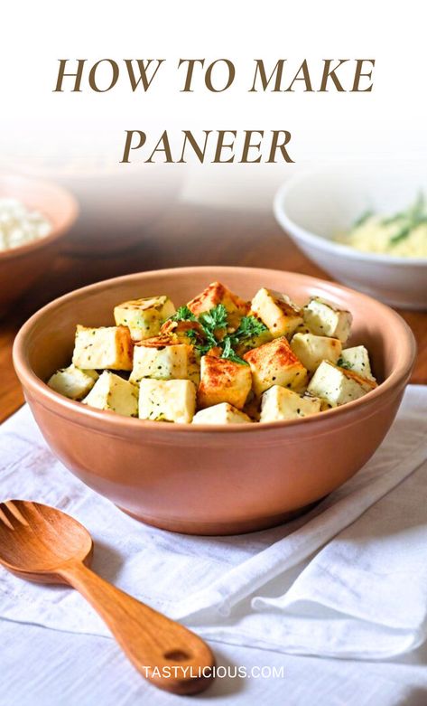 how to make paneer cheese what is paneer tikka paneer how to make at home paneer recipes indian best indian recipe ideas How To Make Paneer At Home, Tikka Paneer, Paneer Recipes Indian, Chinese Recipes Easy, Type Of Cheese, Easy Korean Recipes, Saag Paneer, Cooking Curry, How To Make Paneer