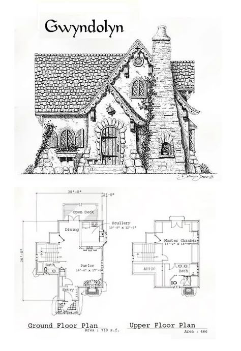 Fairy Cottage House, Favourite List, Cottage Flooring, Storybook House, Small Cottage House Plans, Storybook Homes, A Small House, Casa Country, Fairytale Cottage