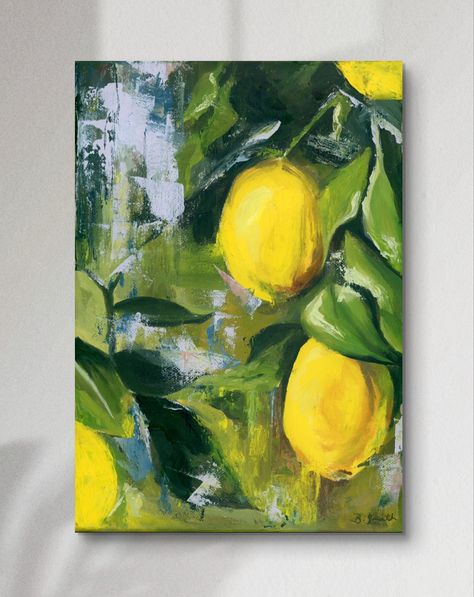 Abstract Still Life Painting Acrylics, Abstract Fruit Painting, Fruit Painting Acrylic, Paint Fruit, Oil Painting Fruit, Tree Oil Painting, Painting Fruit, Fruit Still Life, Wine Painting